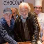 Wall of fame choco story Jean-Paul Belmondo et Remy Julienne