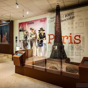tour eiffel en chocolat